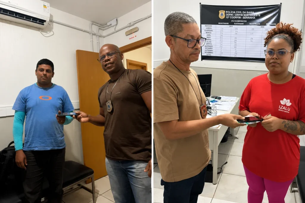 Operação Rastreio em Serrinha viabiliza restituição de até R$ 60 mil em aparelhos telefônicos