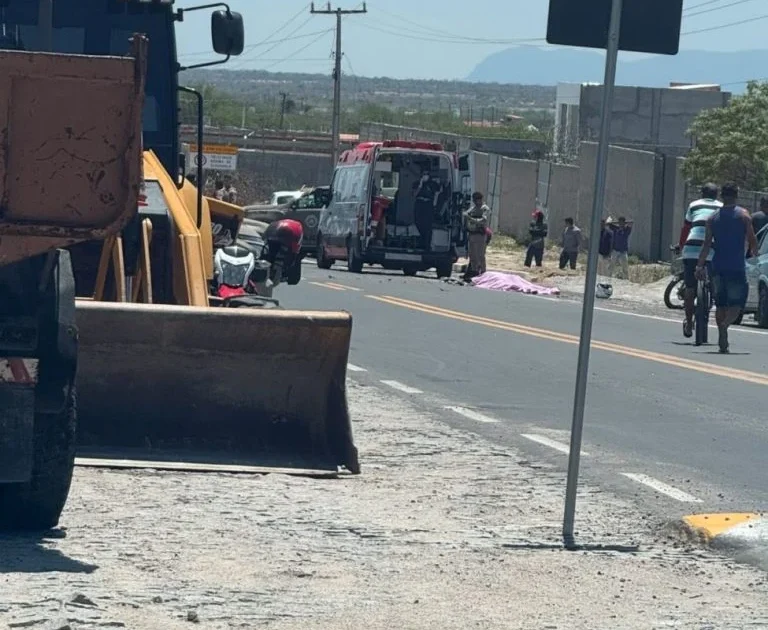 Soldado da PM morre após acidente de trânsito em Cansanção; saiba detalhes