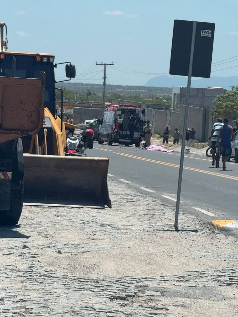 Soldado da PM morre após acidente de trânsito em Cansanção; saiba detalhes