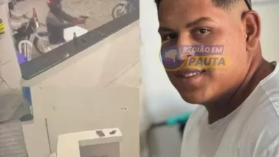 Câmera registra ataque a tiros que matou homem em Cansanção